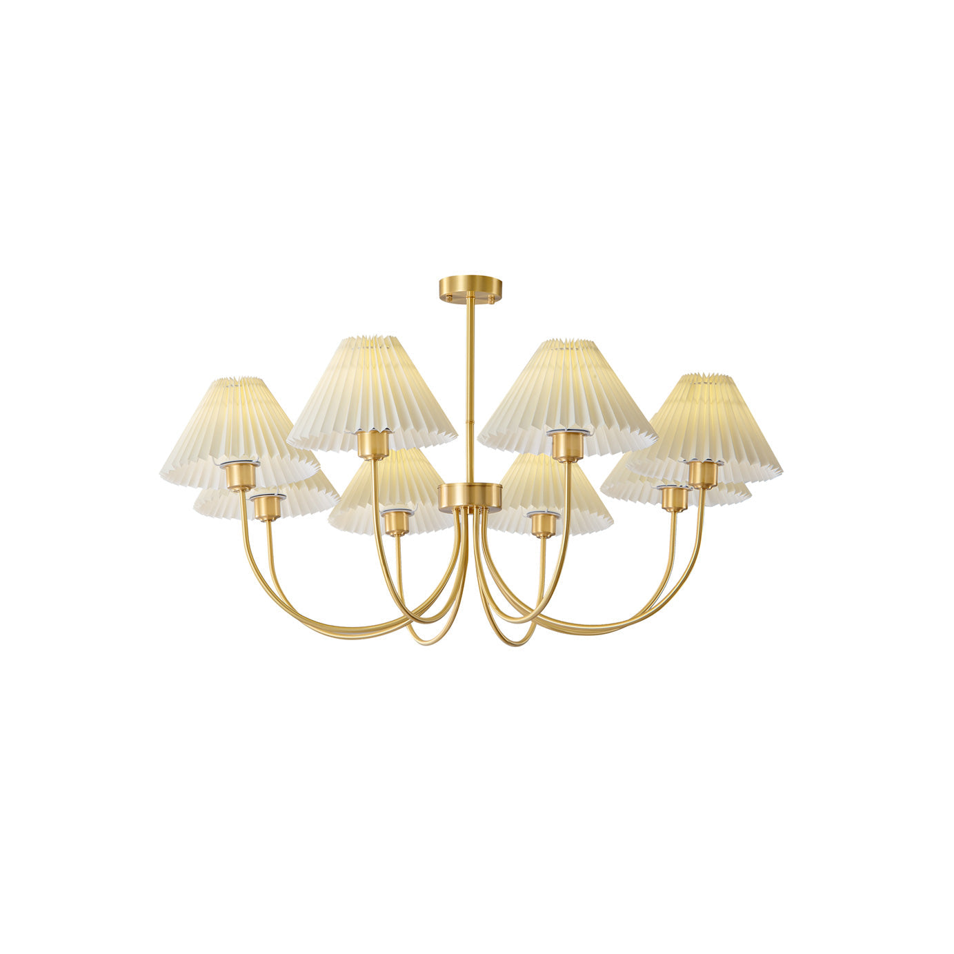RAVENSCROFT TARNISHED SILK CHANDELIER