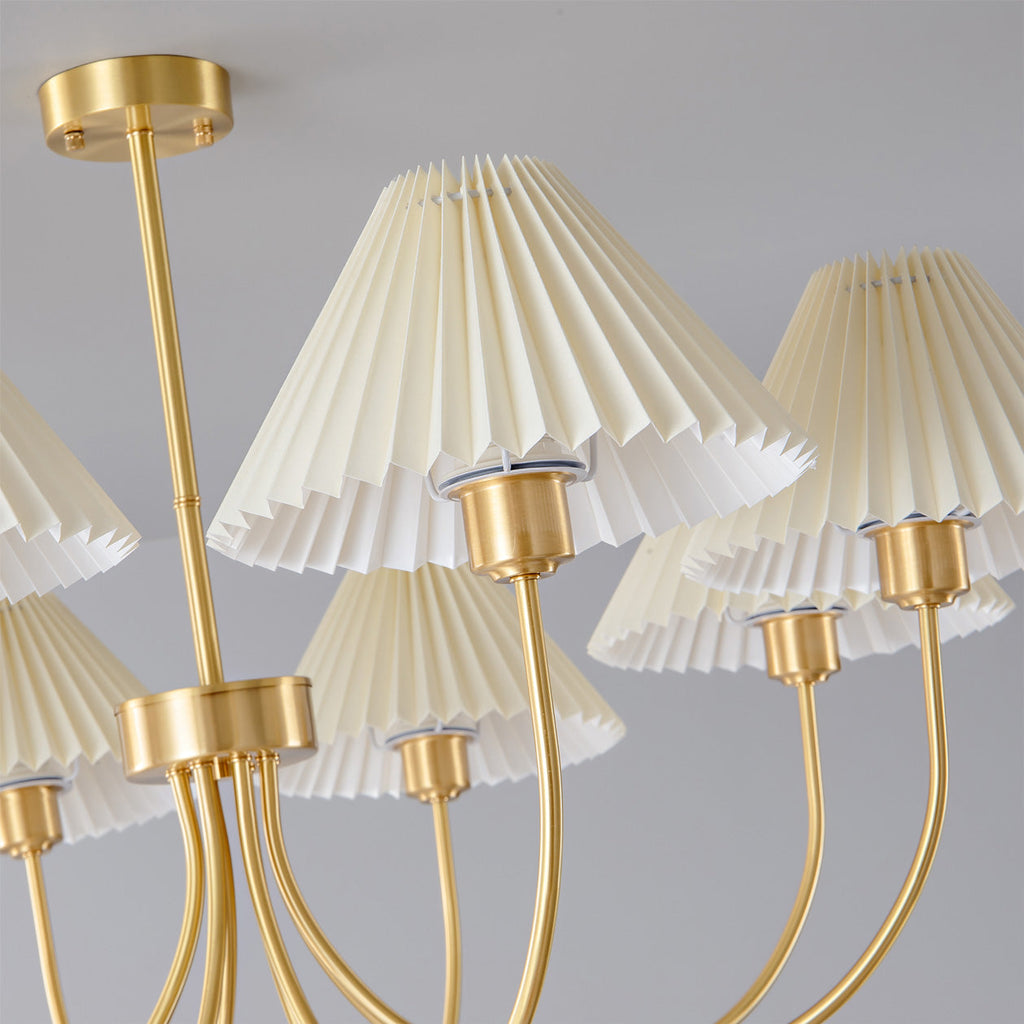 RAVENSCROFT TARNISHED SILK CHANDELIER