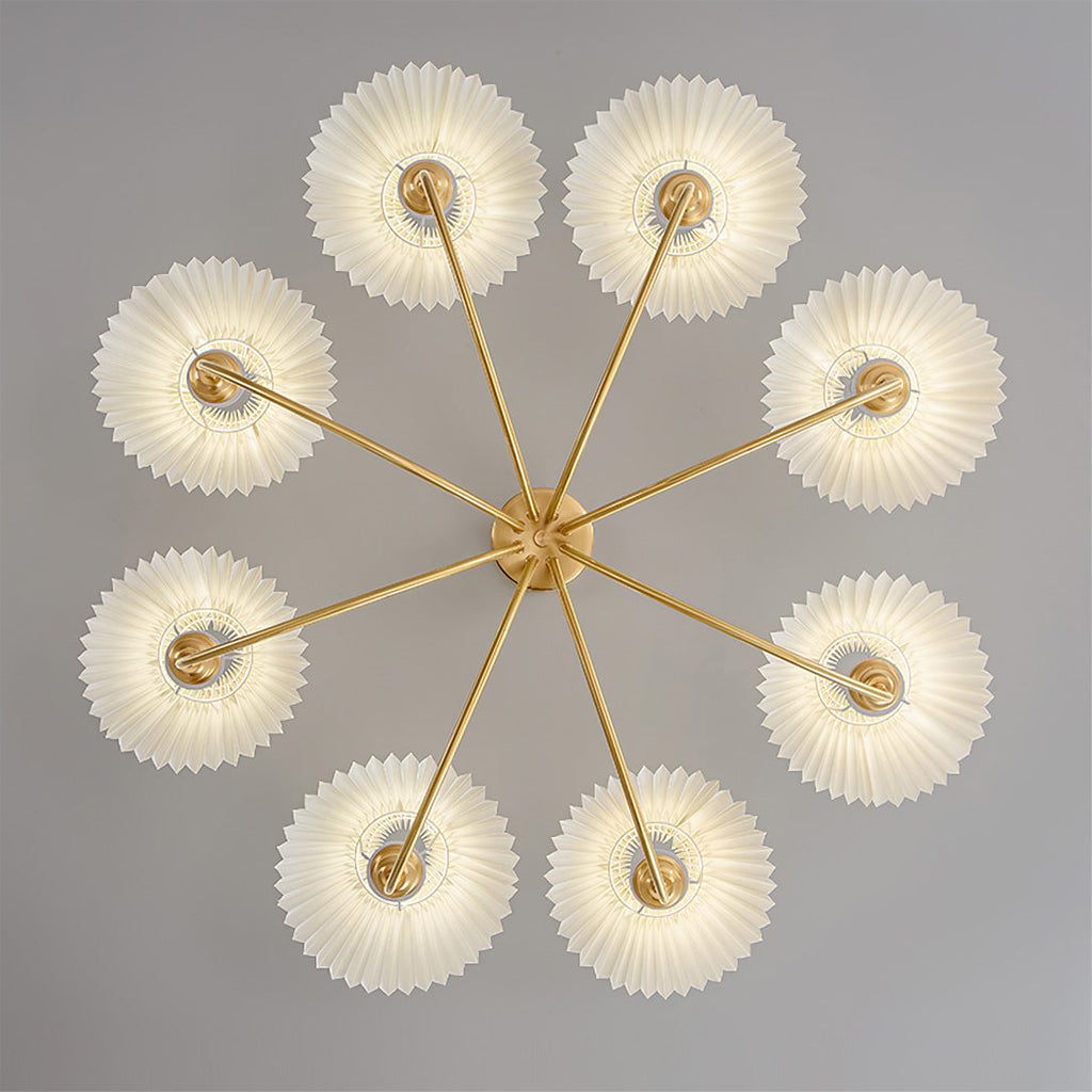 RAVENSCROFT TARNISHED SILK CHANDELIER