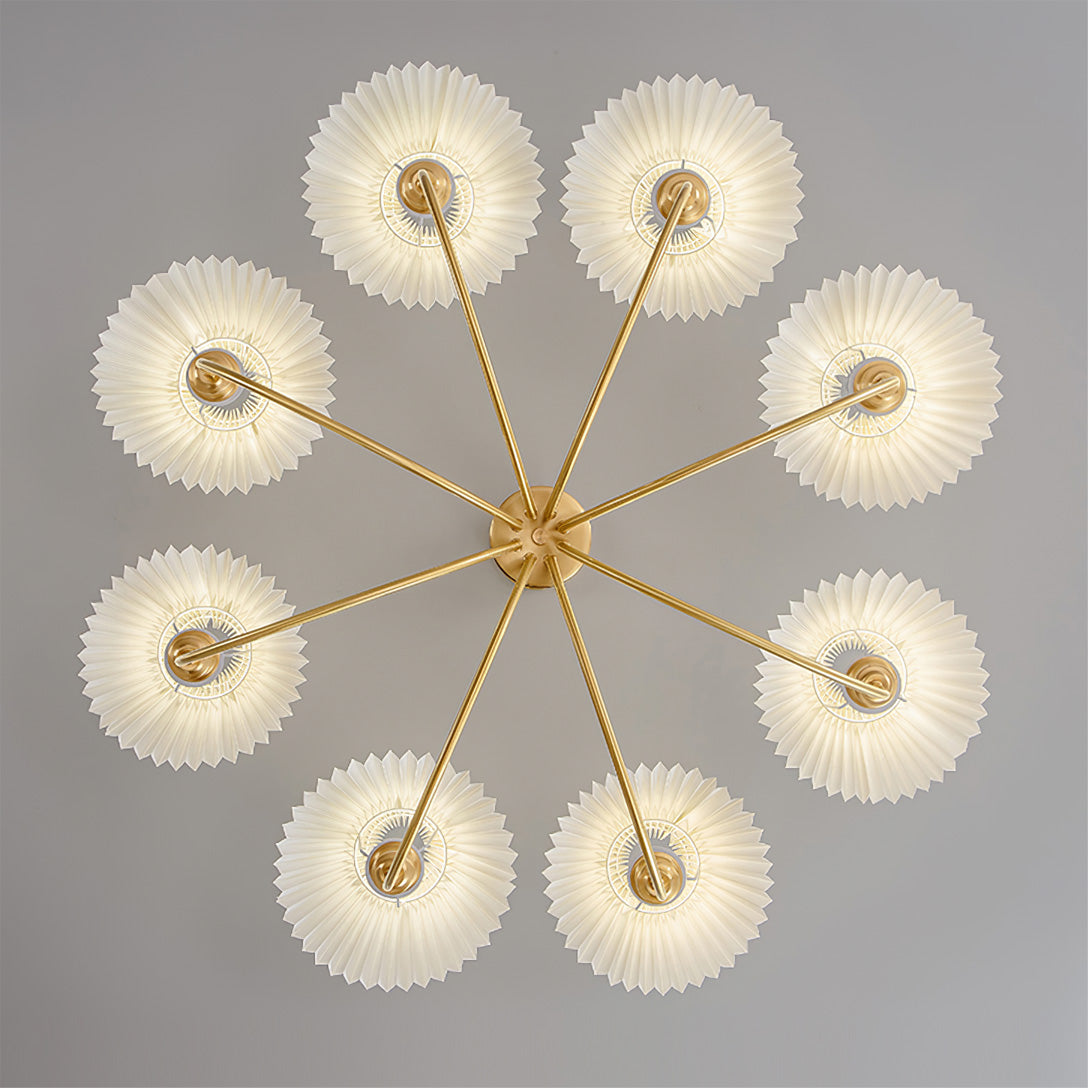 RAVENSCROFT TARNISHED SILK CHANDELIER