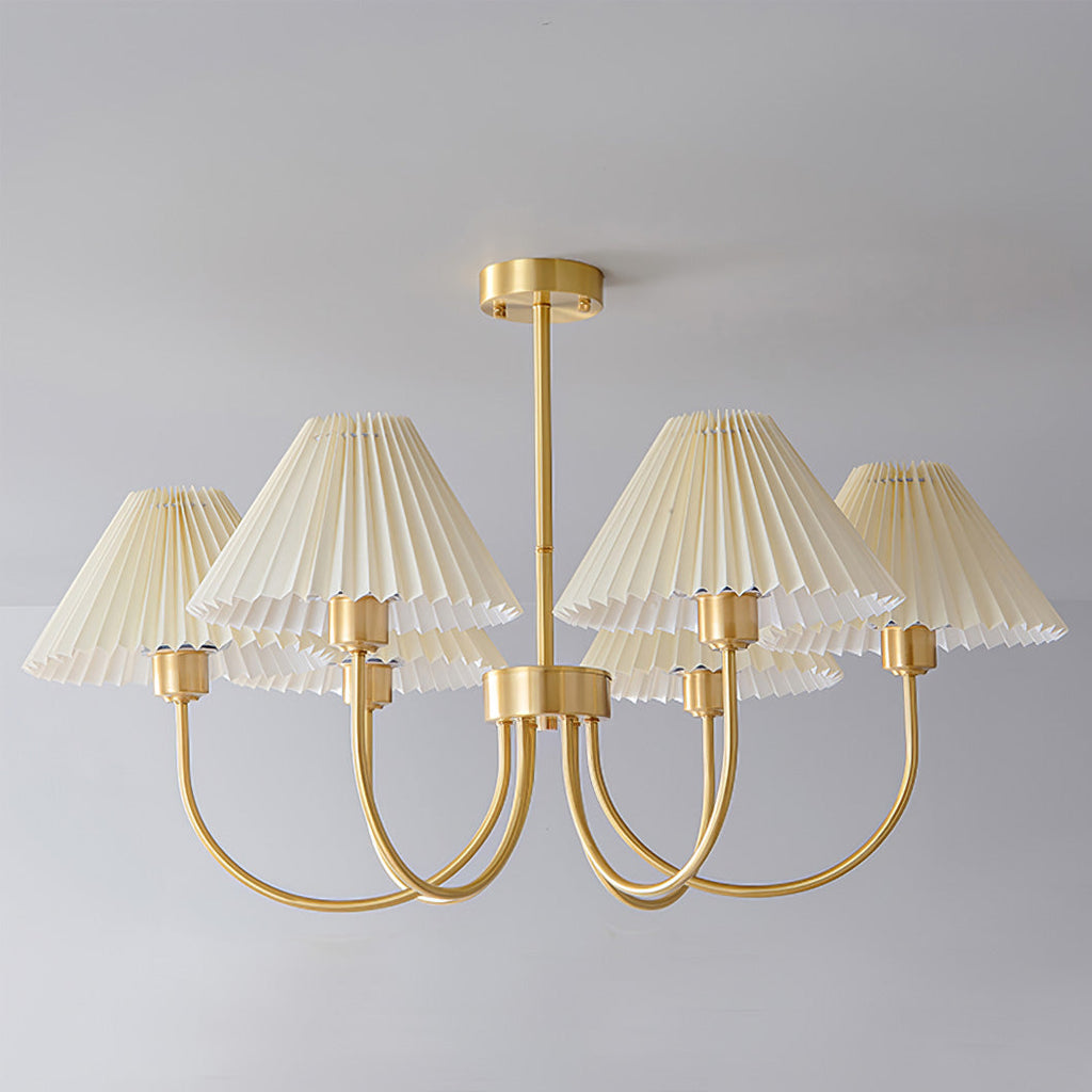RAVENSCROFT TARNISHED SILK CHANDELIER