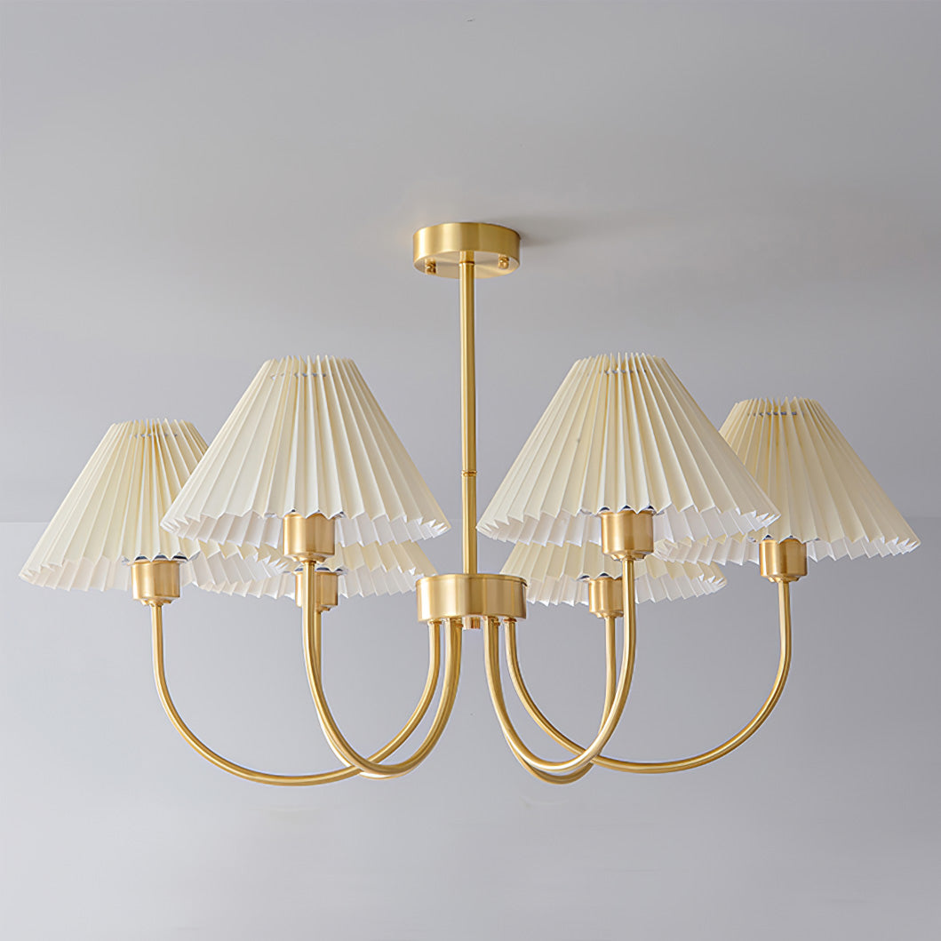 RAVENSCROFT TARNISHED SILK CHANDELIER