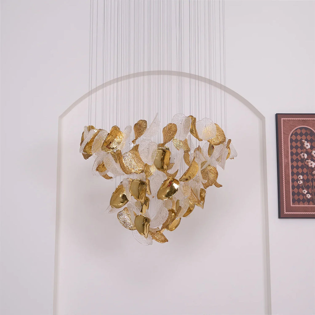 FROSTED FOLIAGE LUMINAIRE