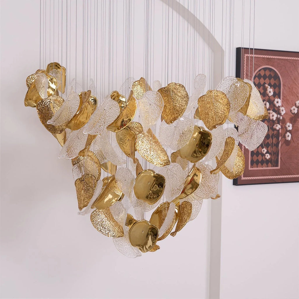 FROSTED FOLIAGE LUMINAIRE