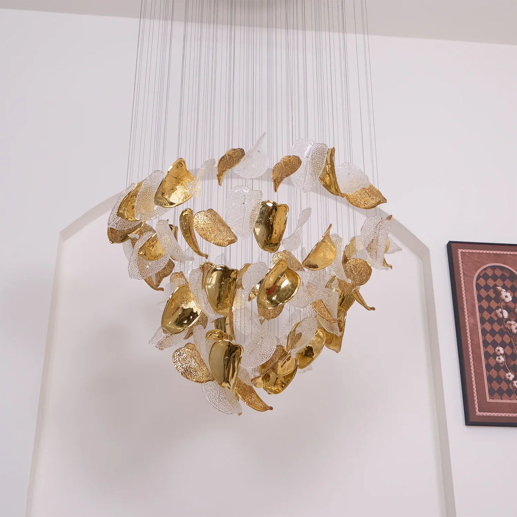 FROSTED FOLIAGE LUMINAIRE