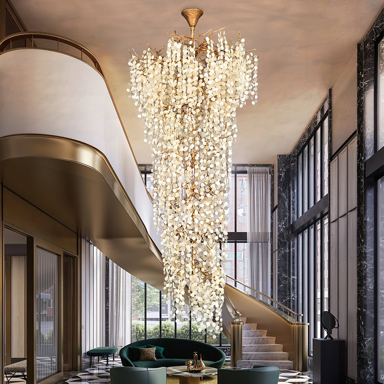 RAVENHURST CRYSTAL LUMINAIRE