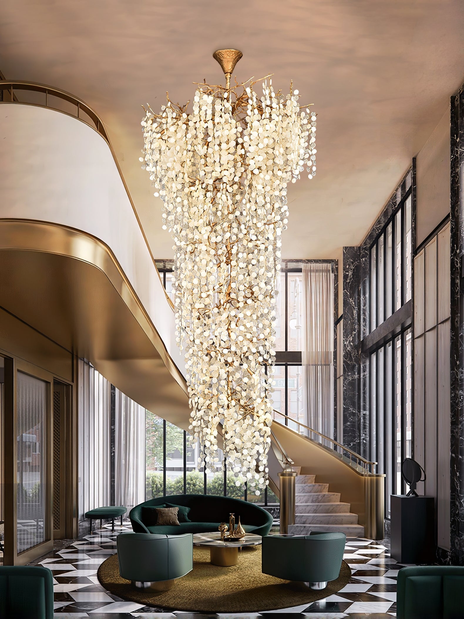 RAVENHURST CRYSTAL LUMINAIRE