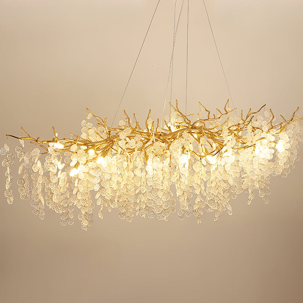 SAKURA CRYSTAL FLOWER CHANDELIER