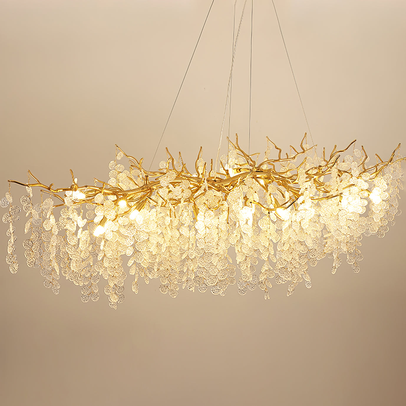 SAKURA CRYSTAL FLOWER CHANDELIER