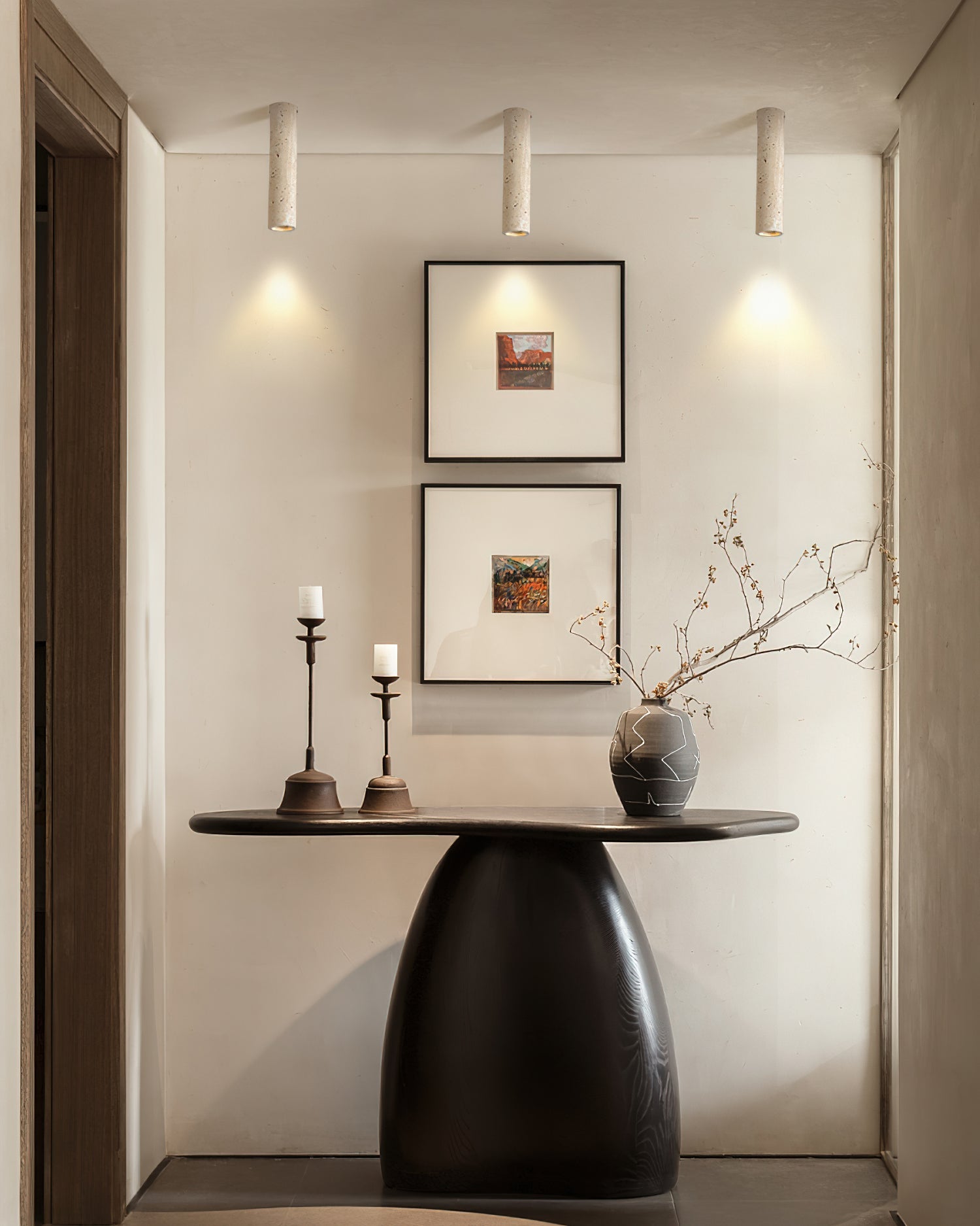 RAVENSHIRE TRAVERTINE ILLUMINATION PENDANT