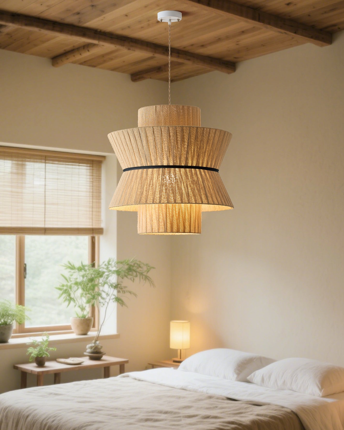 FENWICK GLAZED CERAMIC HANGING LANTERN