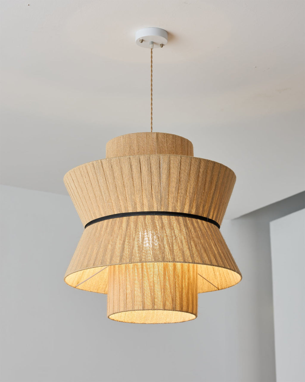 FENWICK GLAZED CERAMIC HANGING LANTERN