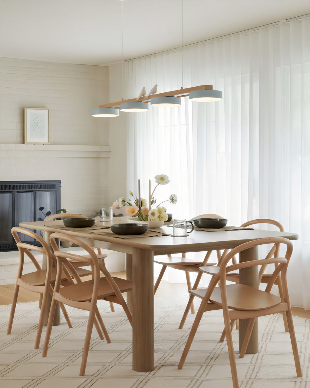 FENWICK AVIAN LONG PENDANT CHANDELIER