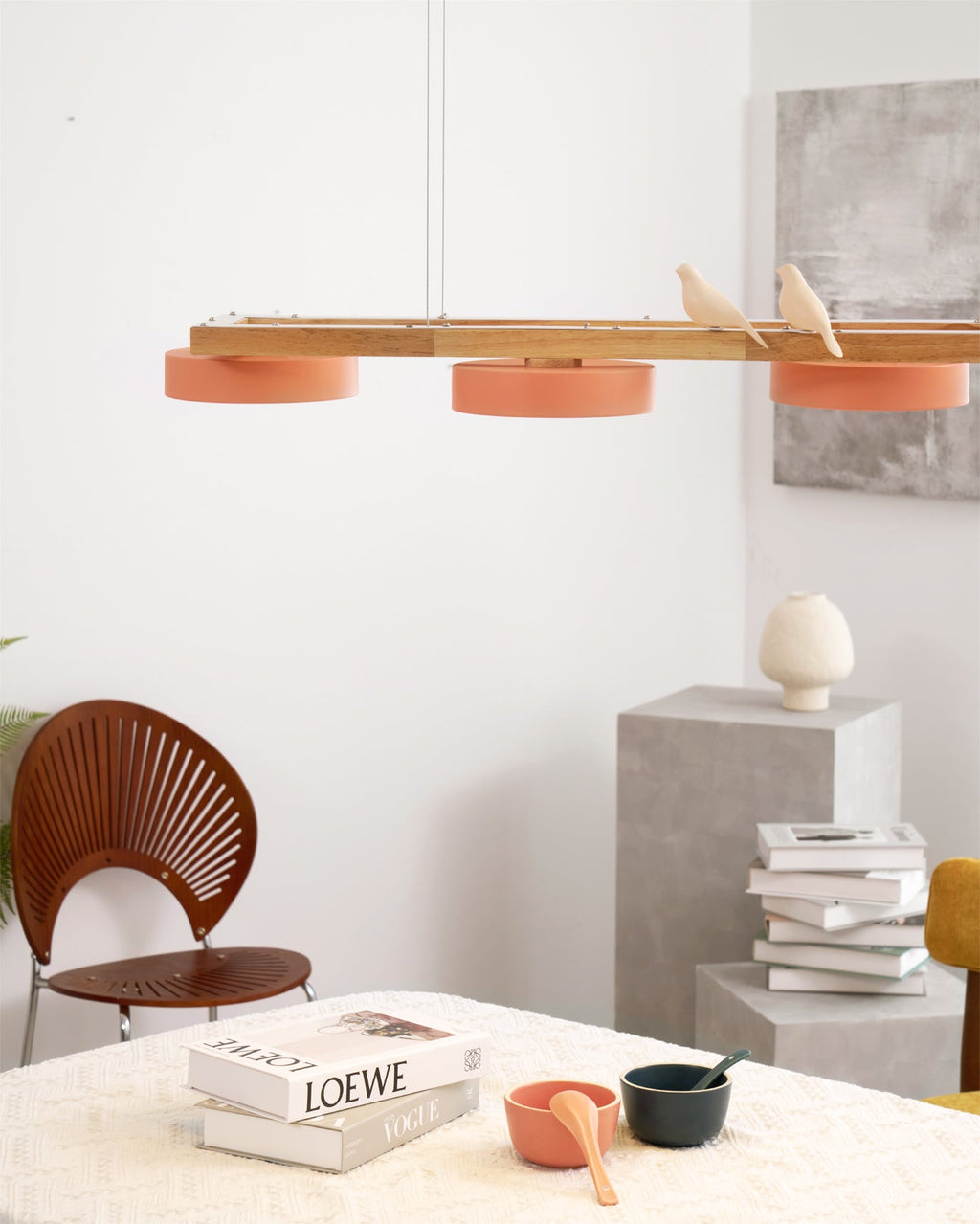 FENWICK AVIAN LONG PENDANT CHANDELIER