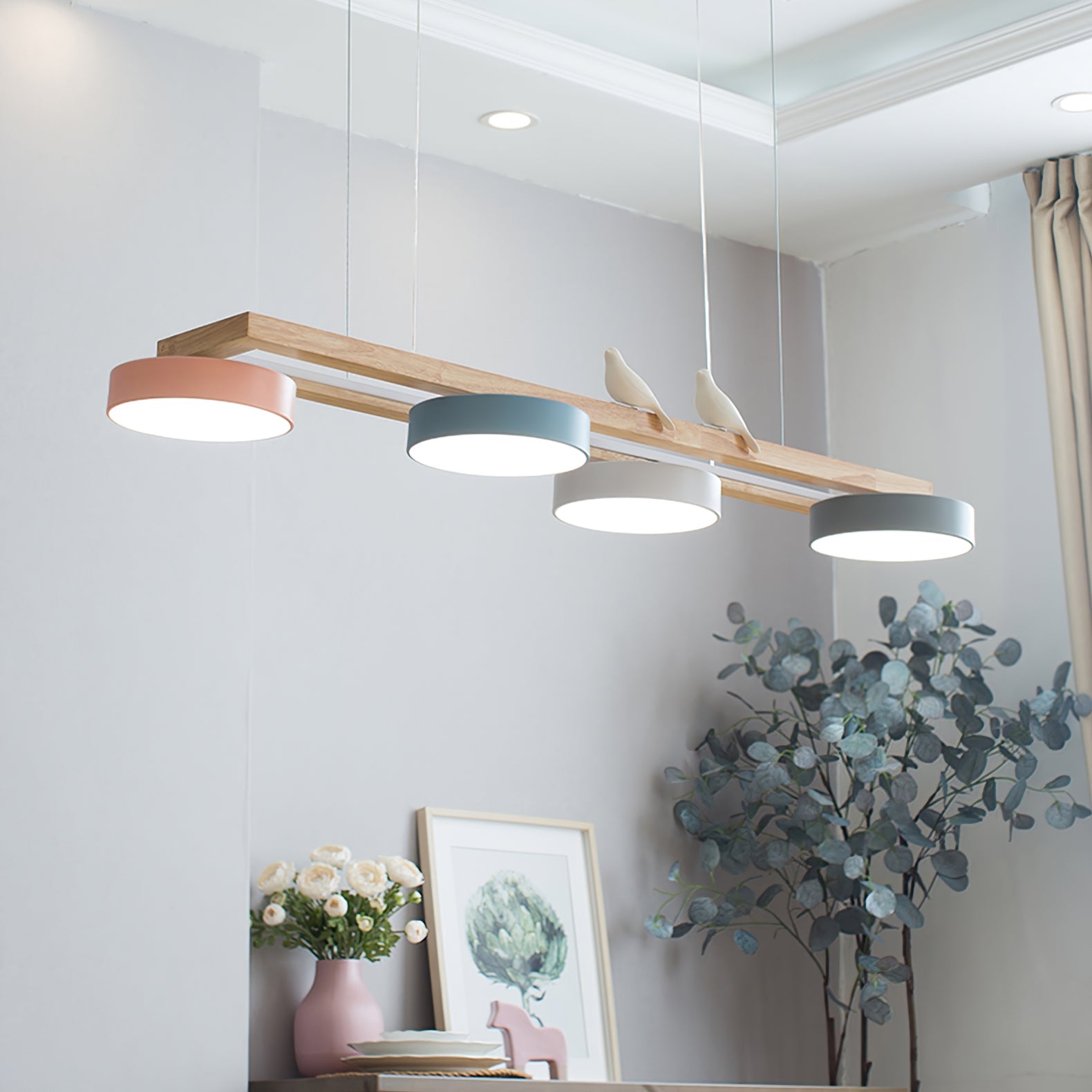 FENWICK AVIAN LONG PENDANT CHANDELIER