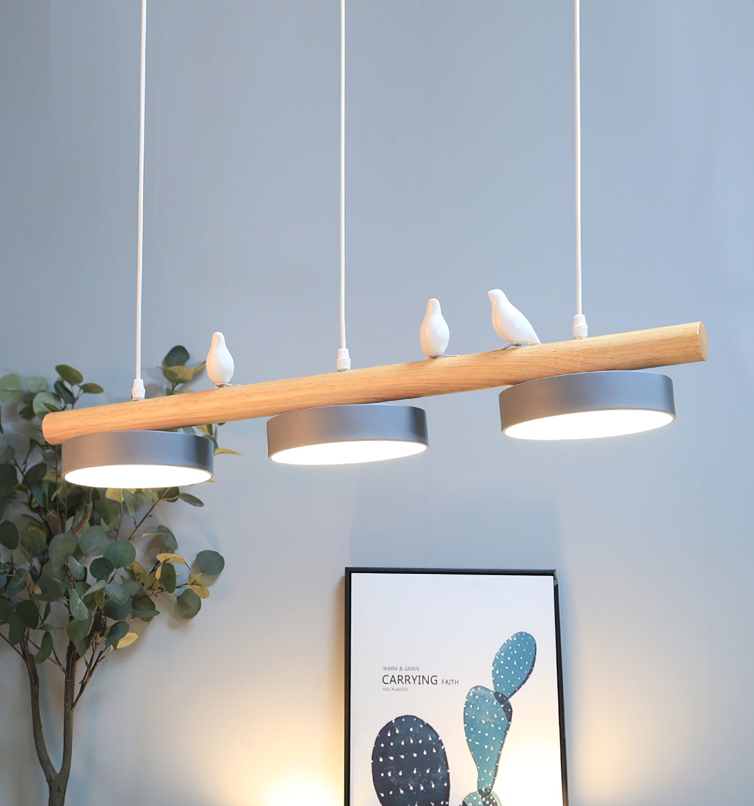 RAVENHURST AVIAN INSPIRATION HANGING LAMP