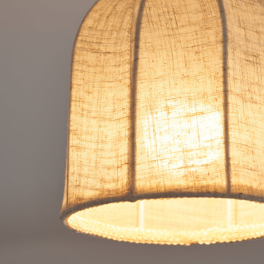 FENWICK NATURAL TEXTILE HANGING LANTERN