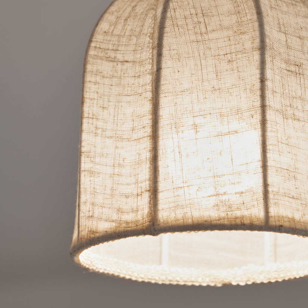 FENWICK NATURAL TEXTILE HANGING LANTERN