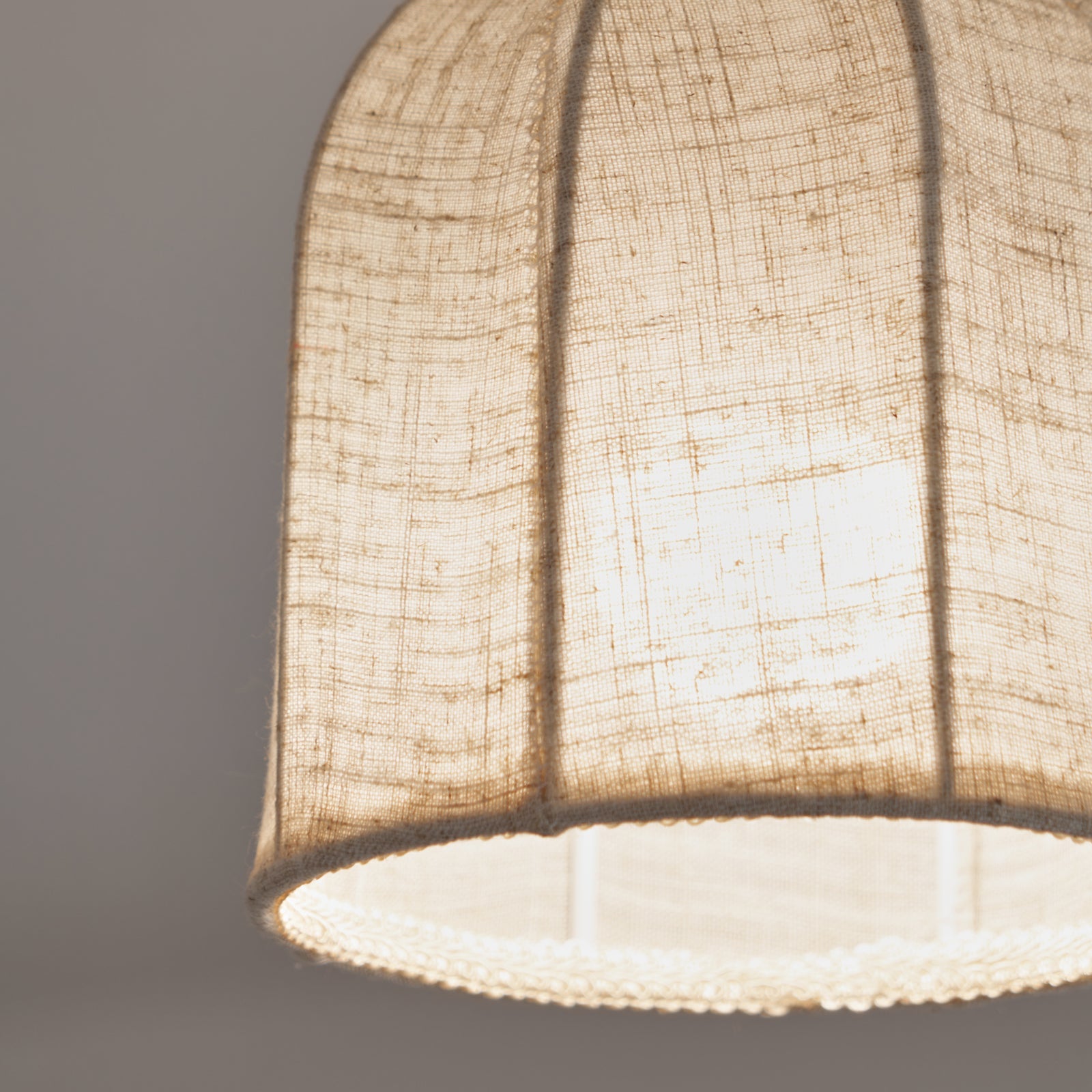 FENWICK NATURAL TEXTILE HANGING LANTERN