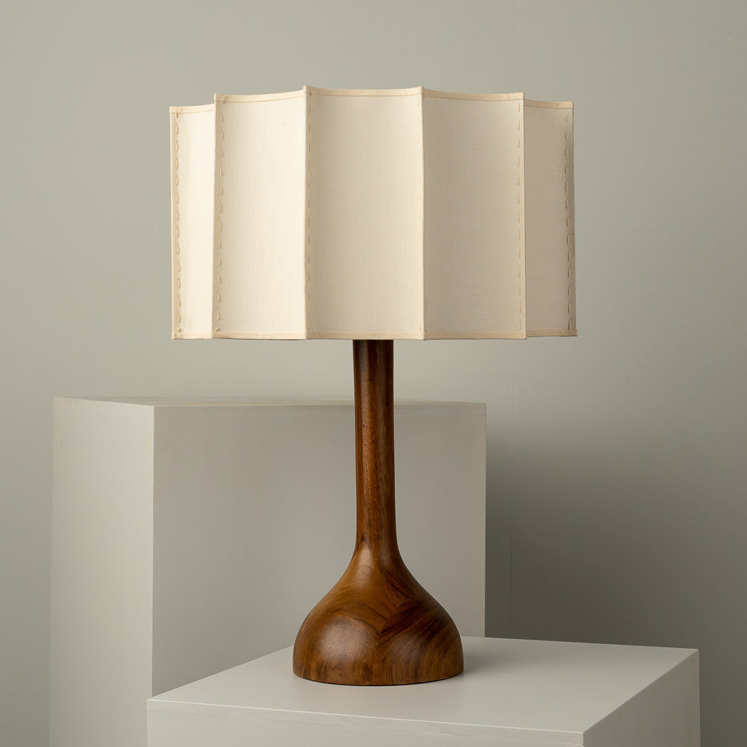 RAVENHALL RUSTIC WOODEN TABLE LANTERN