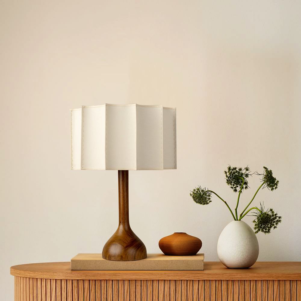 RAVENHALL RUSTIC WOODEN TABLE LANTERN