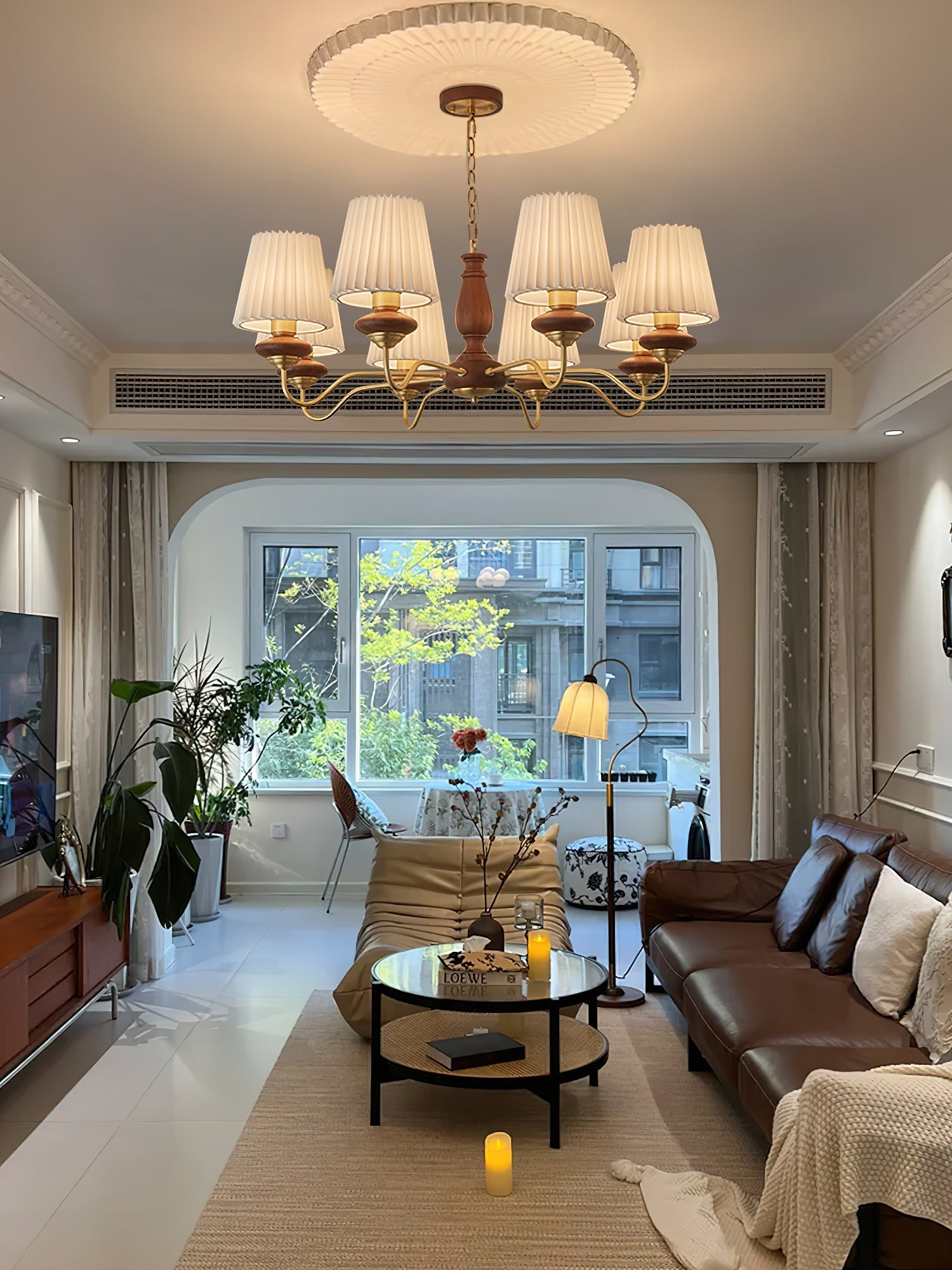 WINDSOR OAK CANOPY LIGHT