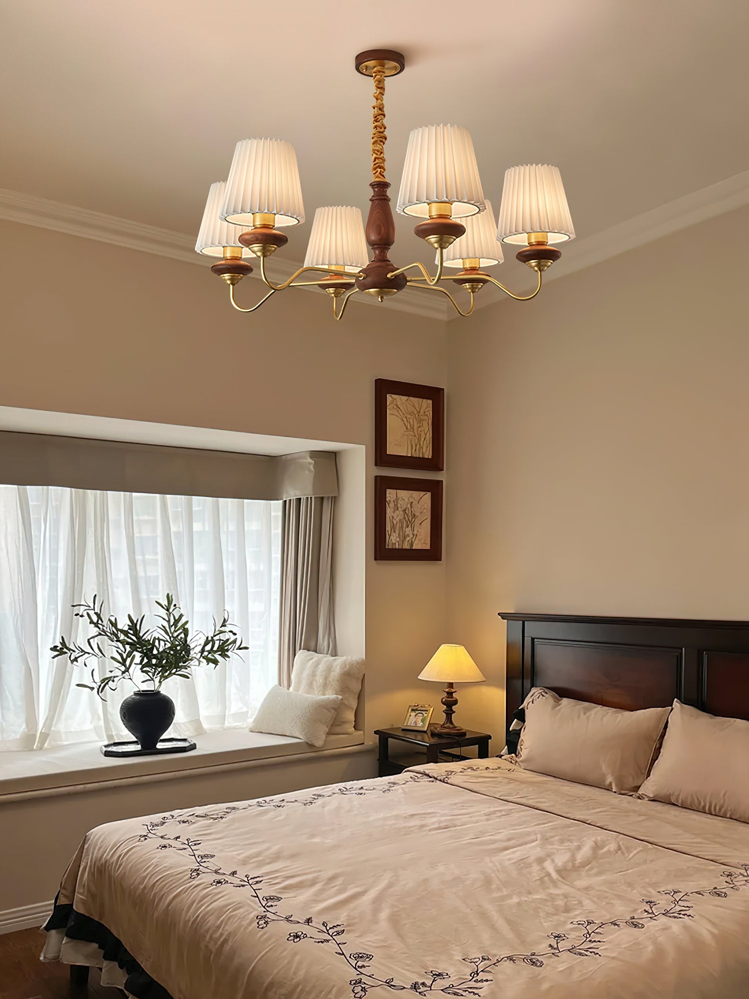 WINDSOR OAK CANOPY LIGHT