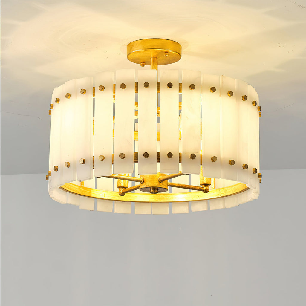Montgomery Frosted Sphere Ceiling Fixture