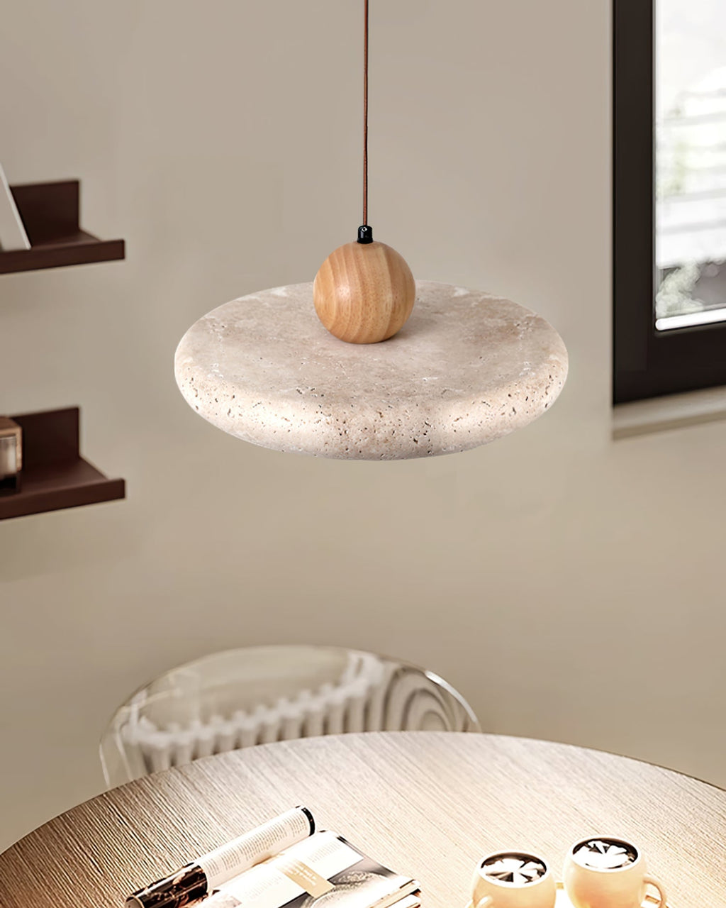RAVENHALL ARTISANAL GLAZED PENDANT LIGHT