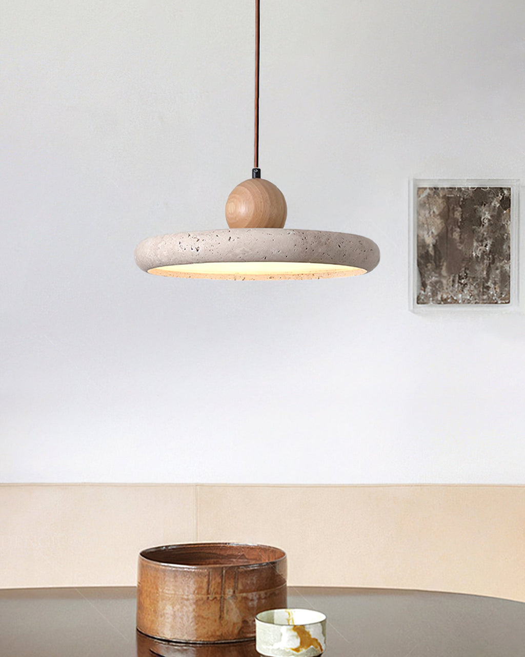 RAVENHALL ARTISANAL GLAZED PENDANT LIGHT