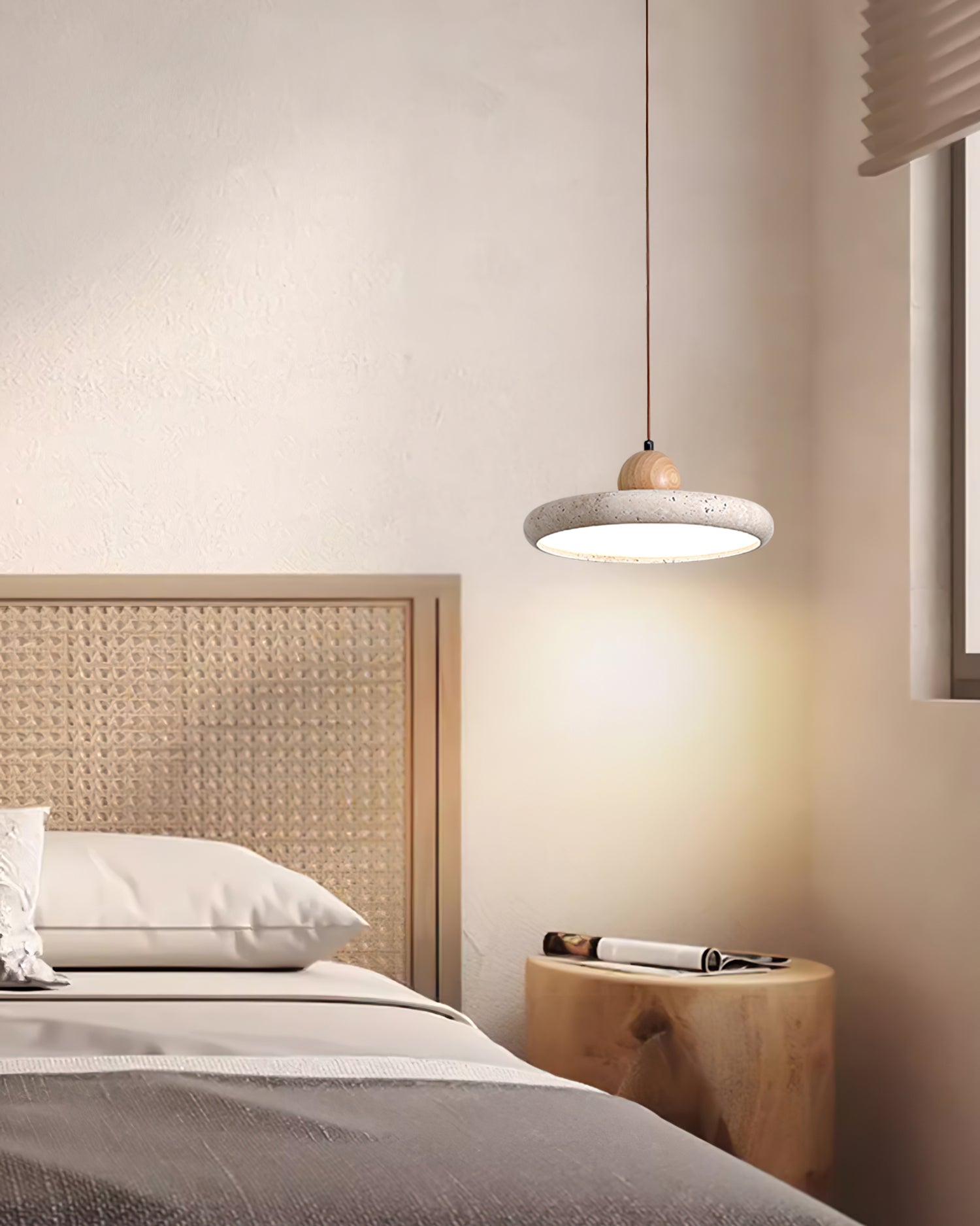 RAVENHALL ARTISANAL GLAZED PENDANT LIGHT