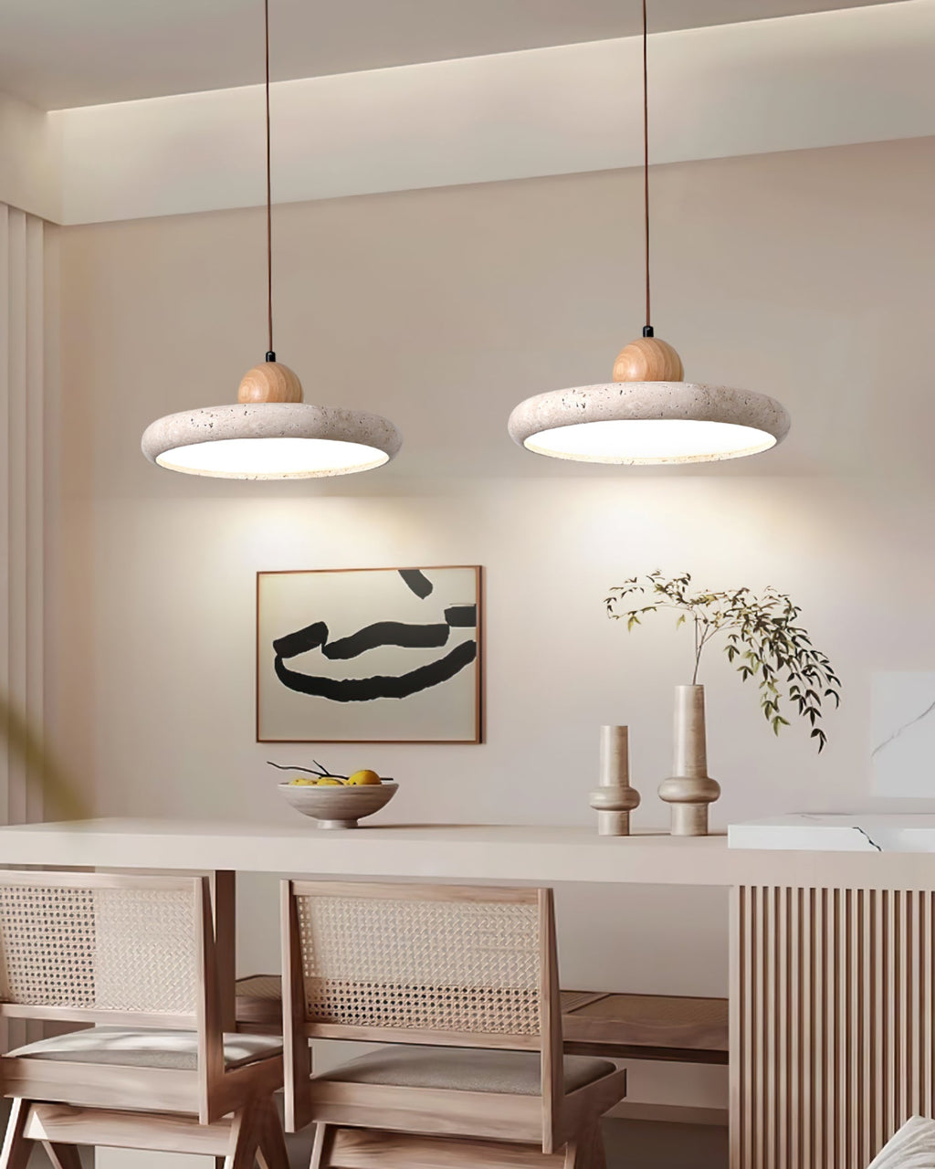 RAVENHALL ARTISANAL GLAZED PENDANT LIGHT
