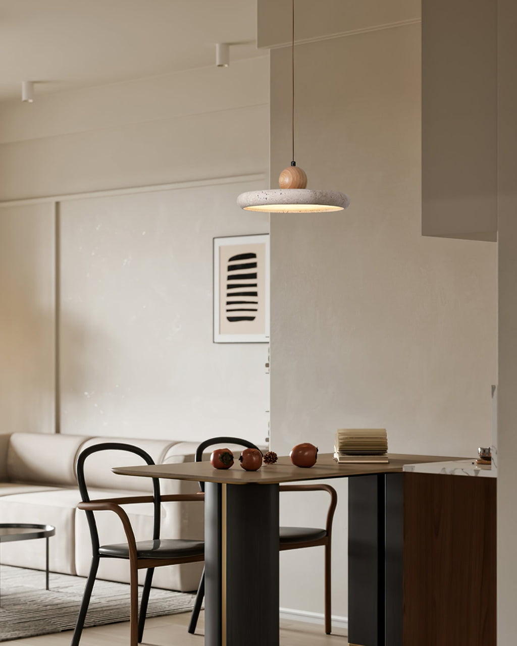 RAVENHALL ARTISANAL GLAZED PENDANT LIGHT
