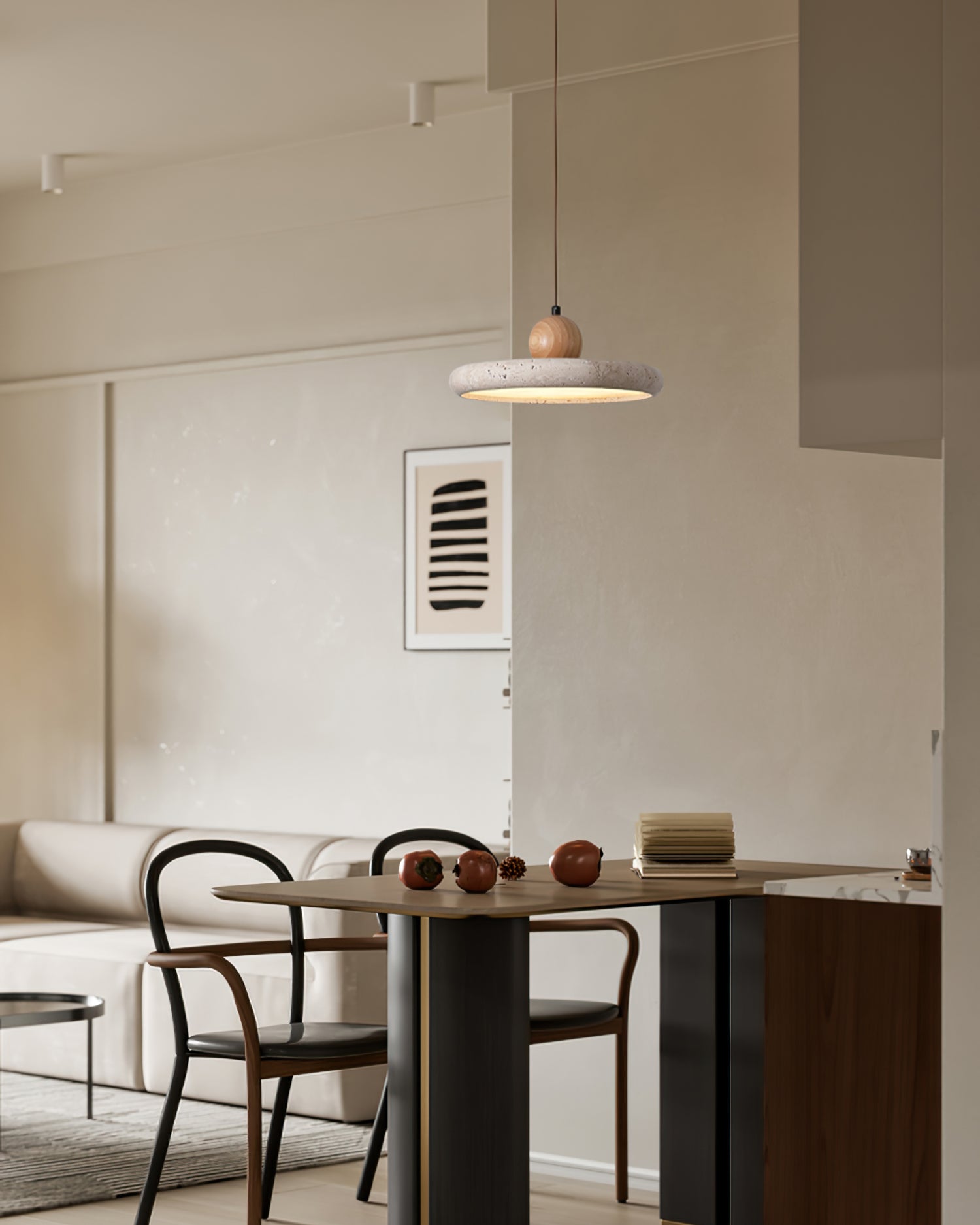 RAVENHALL ARTISANAL GLAZED PENDANT LIGHT