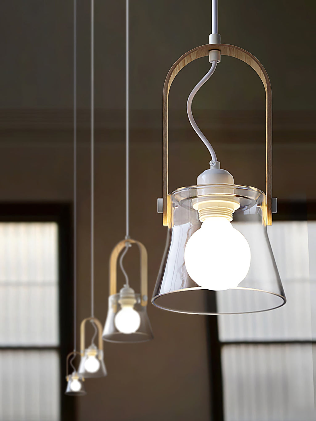FENWICK CRYSTAL DROPLET HANGING LIGHT