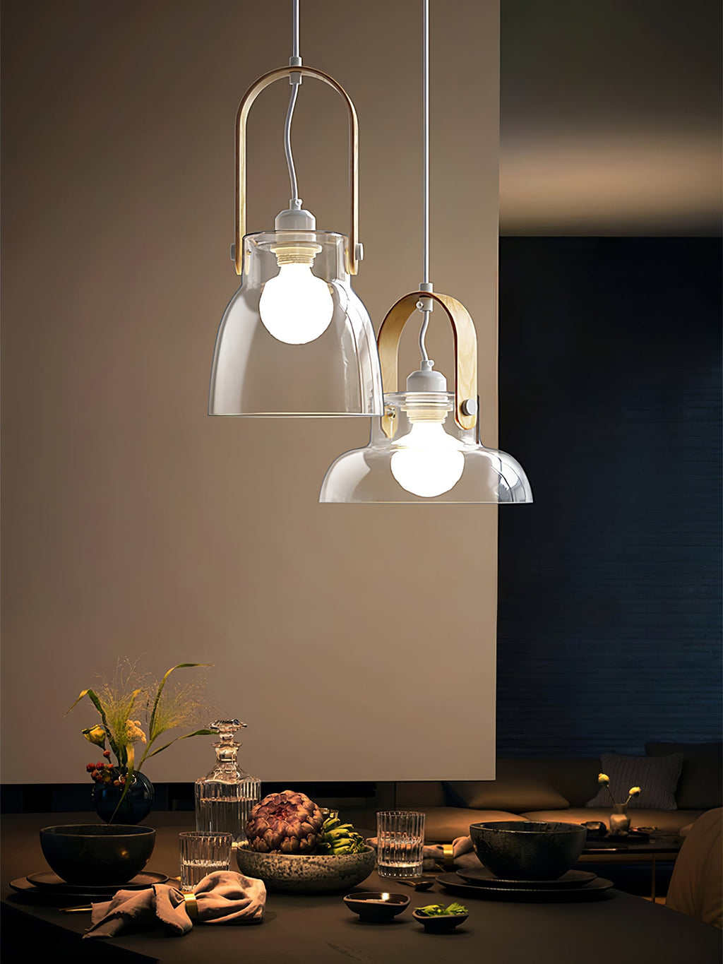 FENWICK CRYSTAL DROPLET HANGING LIGHT