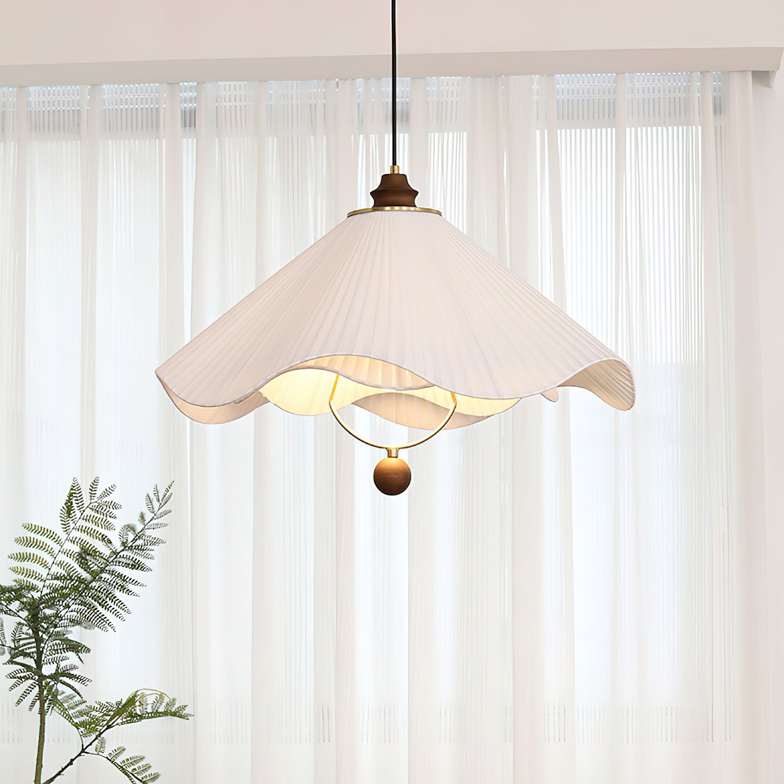 FENWICK GLASS ORB HANGING LANTERN