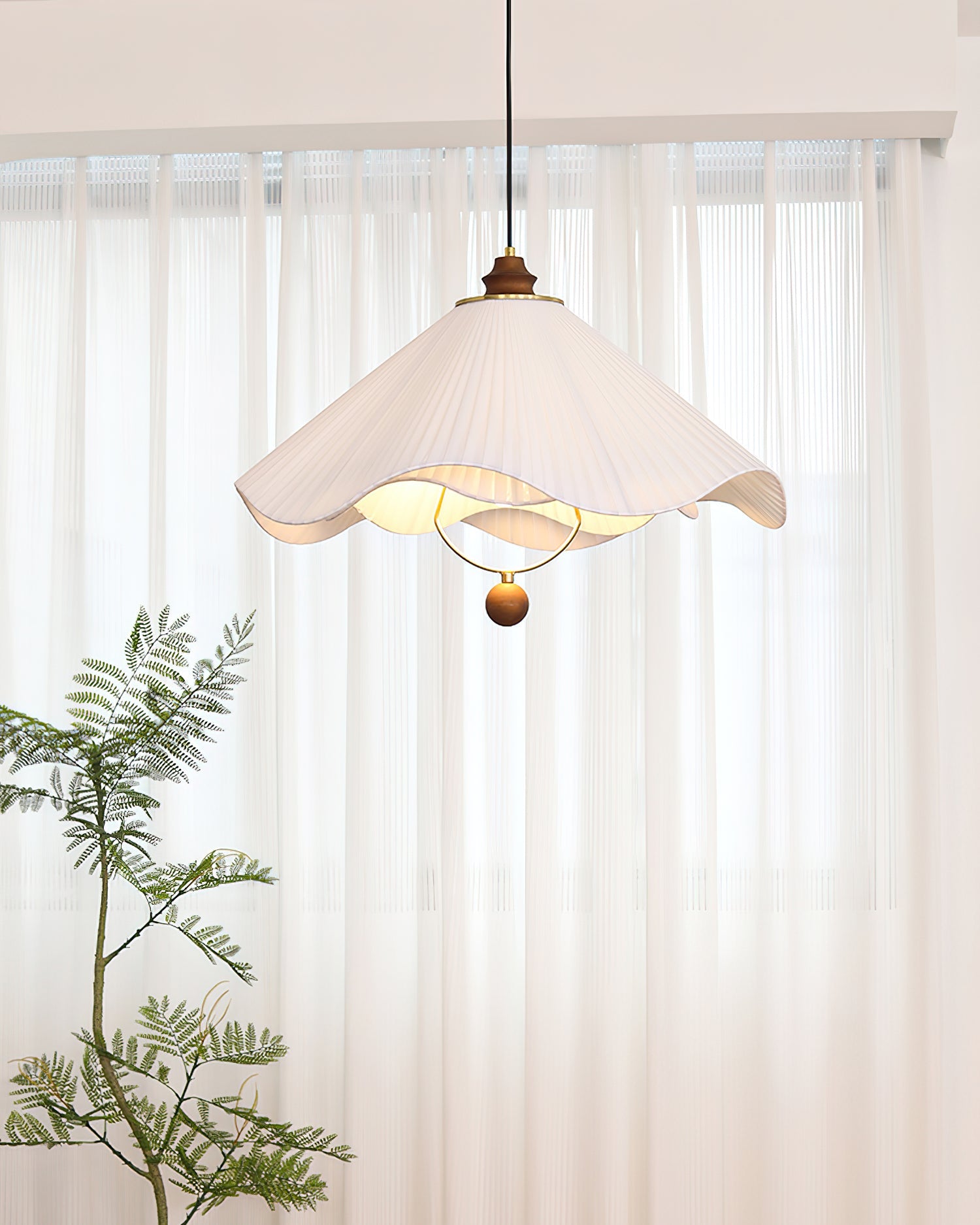 FENWICK GLASS ORB HANGING LANTERN
