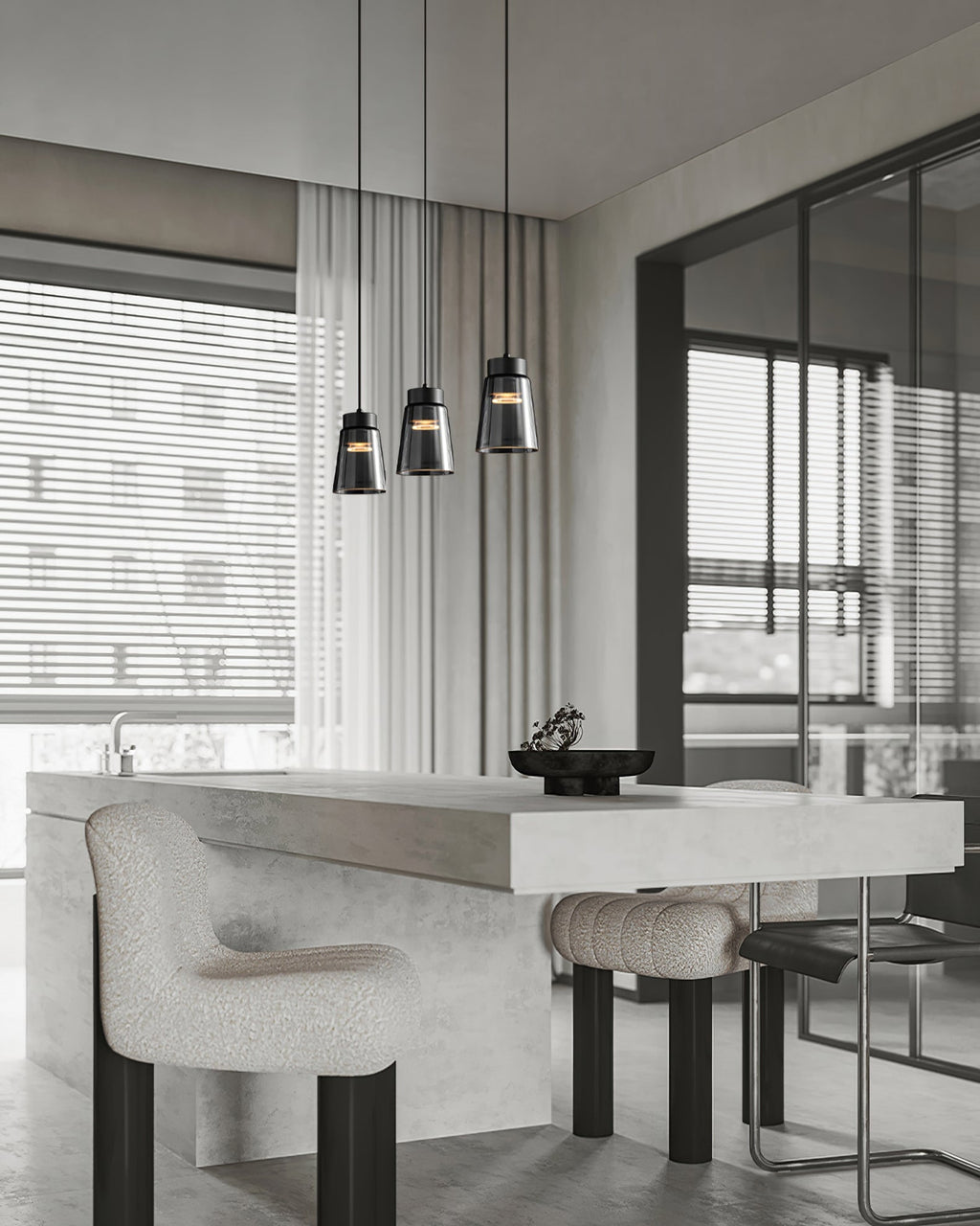 RAVENSHIRE MIST CONE LIGHTING HANGING LAMP
