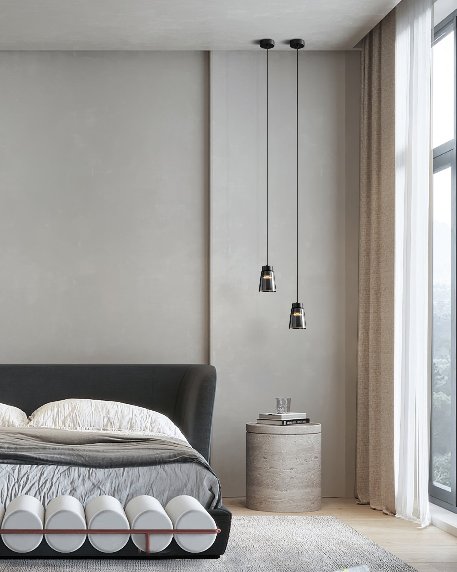 RAVENSHIRE MIST CONE LIGHTING HANGING LAMP
