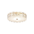 FROSTED CRYSTAL SNOWDROP CEILING LIGHT