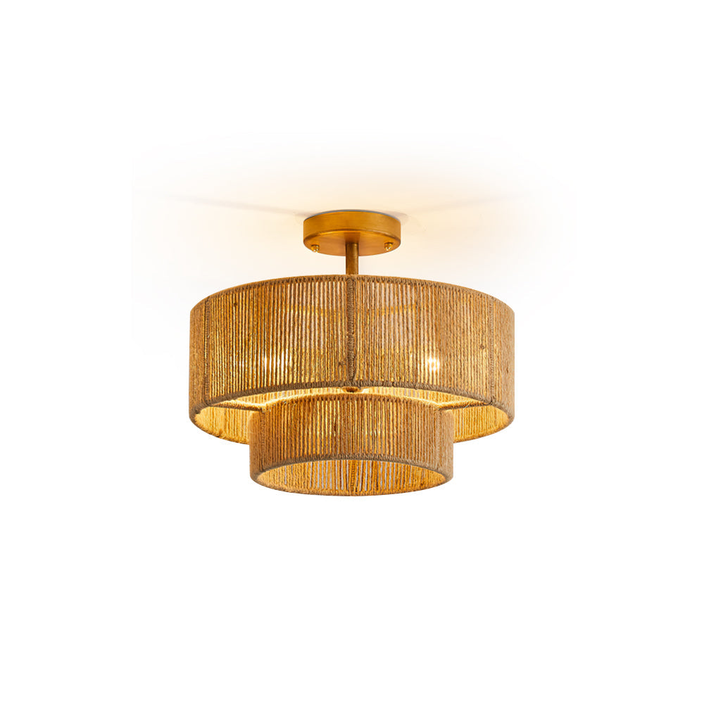 RAVENSHIRE VINTAGE GLASS DOME CEILING LIGHT
