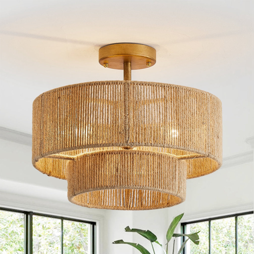 RAVENSHIRE VINTAGE GLASS DOME CEILING LIGHT