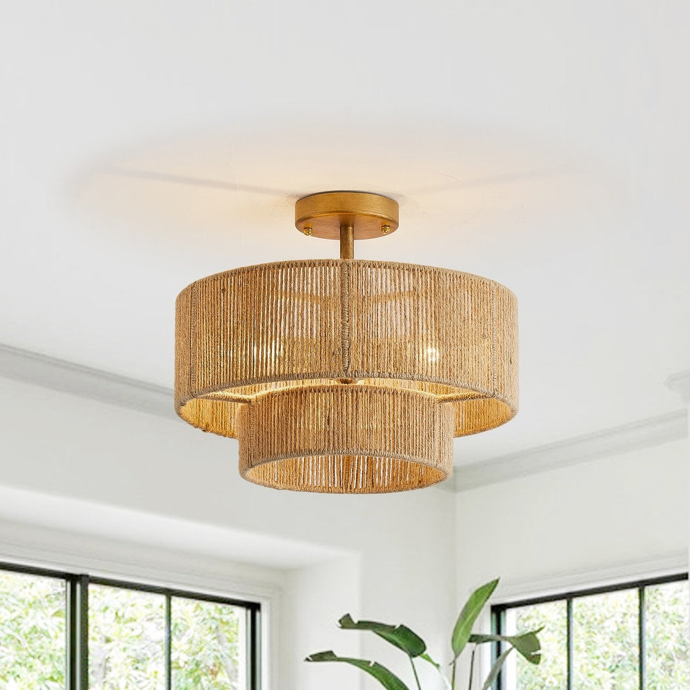RAVENSHIRE VINTAGE GLASS DOME CEILING LIGHT
