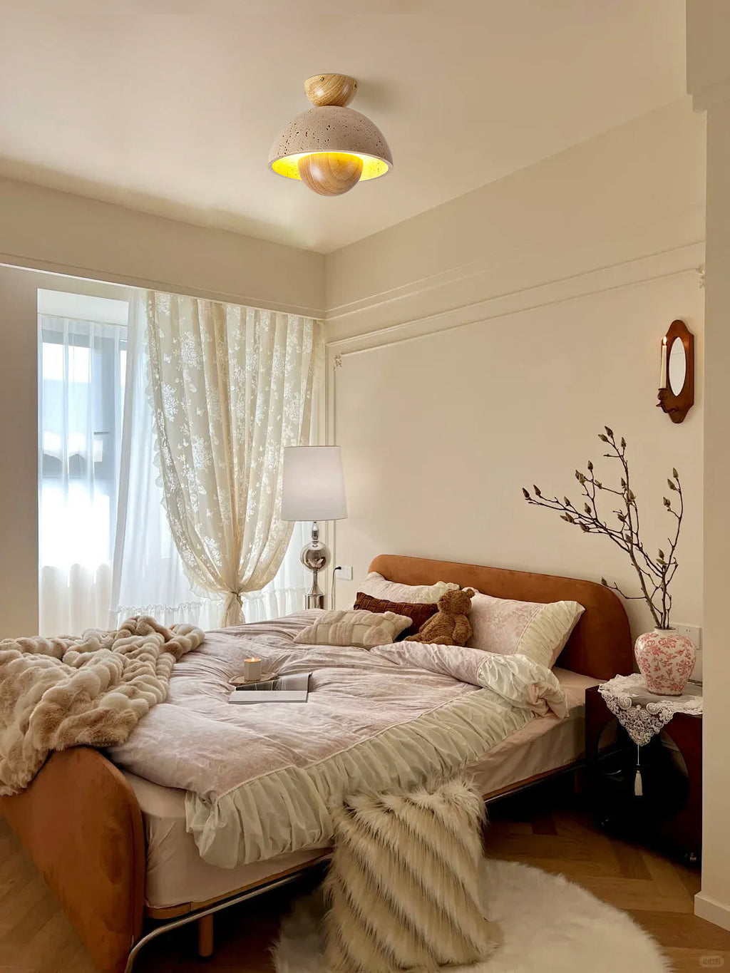 RAVENSCROFT HANGING FROSTED GLASS LANTERN