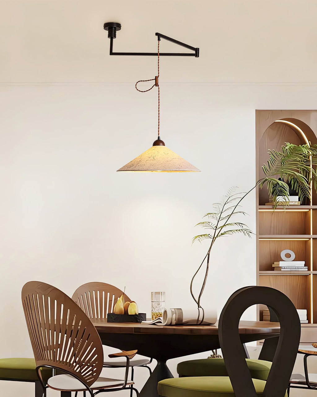 RAVENHURST ADJUSTABLE ARM CEILING LANTERN
