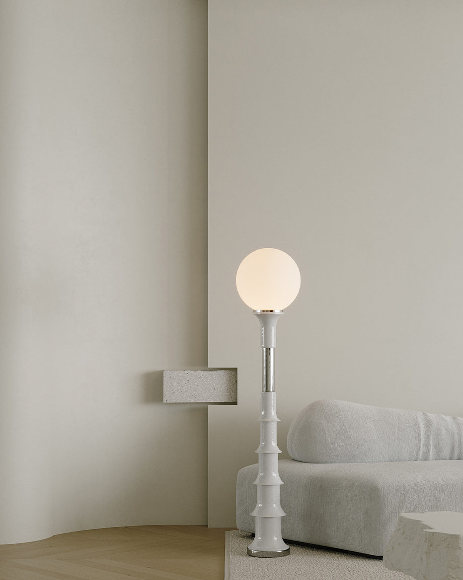 ASTRAL VISTA HAND-BLOWN GLASS FLOOR LAMP