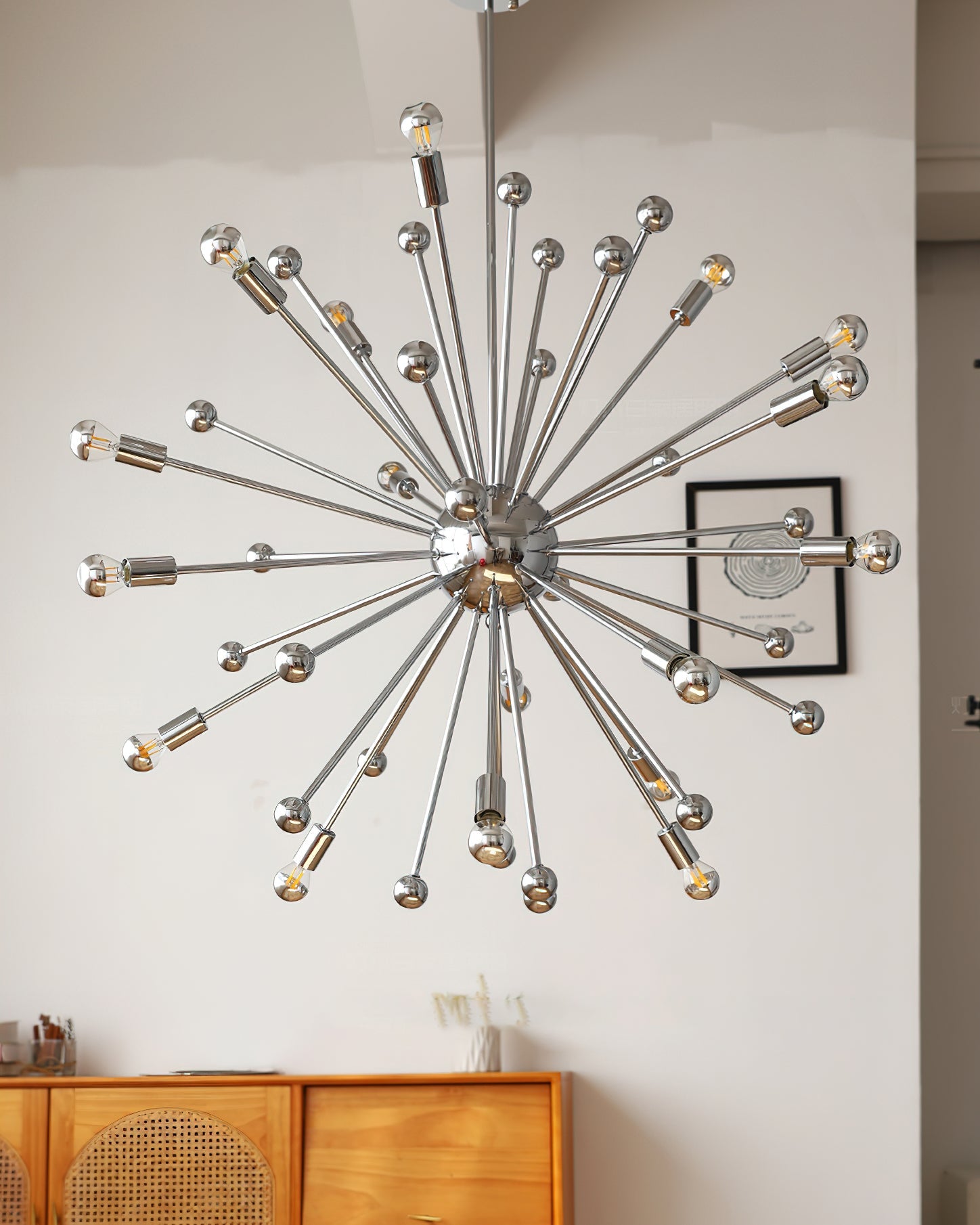 ASTRAEUS MID-CENTURY ORBITAL LIGHTING FIXTURE