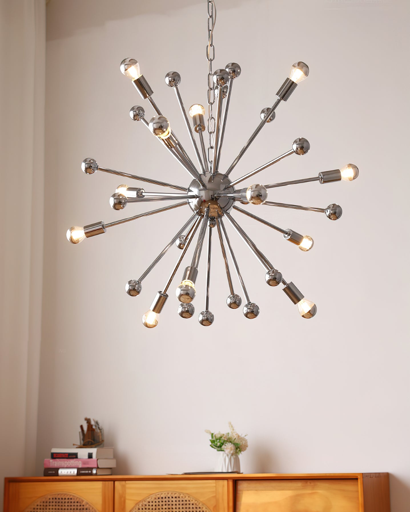 ASTRAEUS MID-CENTURY ORBITAL LIGHTING FIXTURE