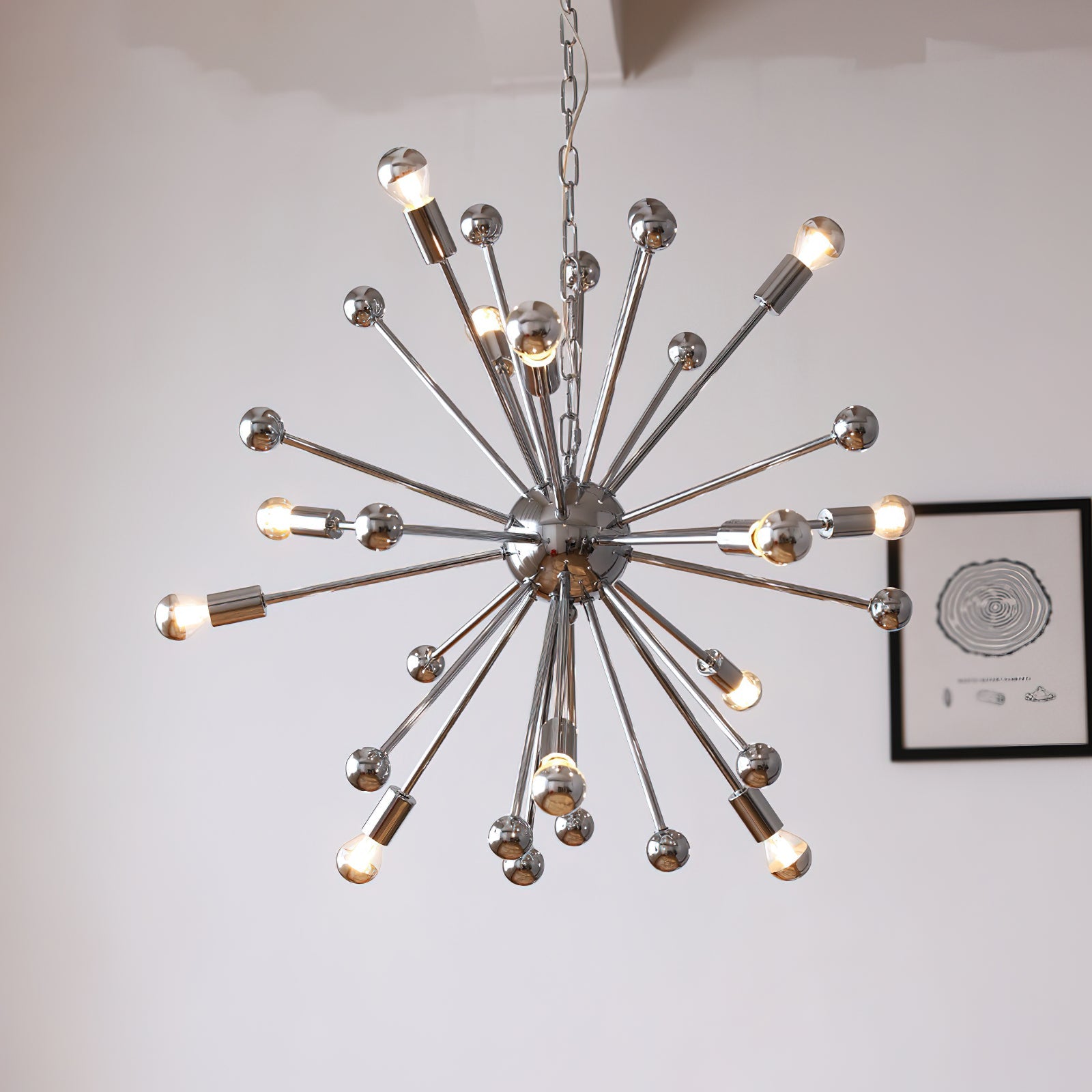 ASTRAEUS MID-CENTURY ORBITAL LIGHTING FIXTURE